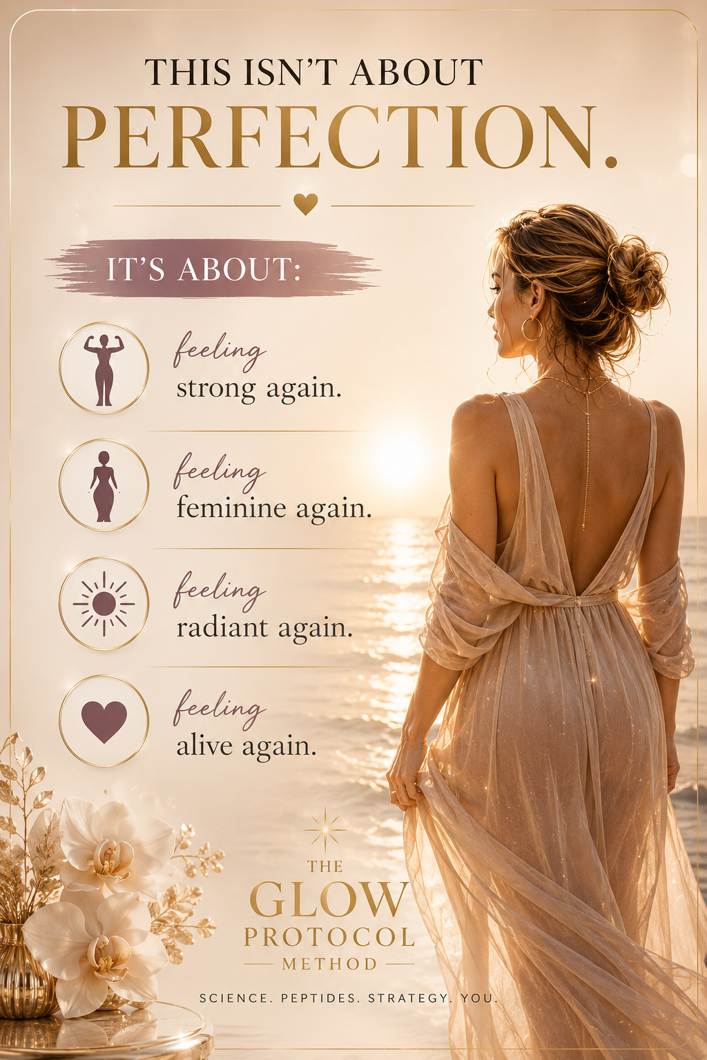 This isn't about perfection — feeling strong, feminine and radiant again