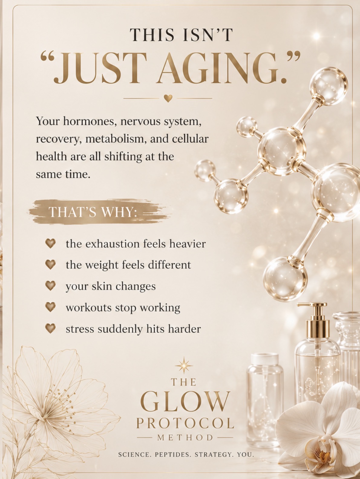 This isn't just aging — hormones, recovery and metabolism shifting
