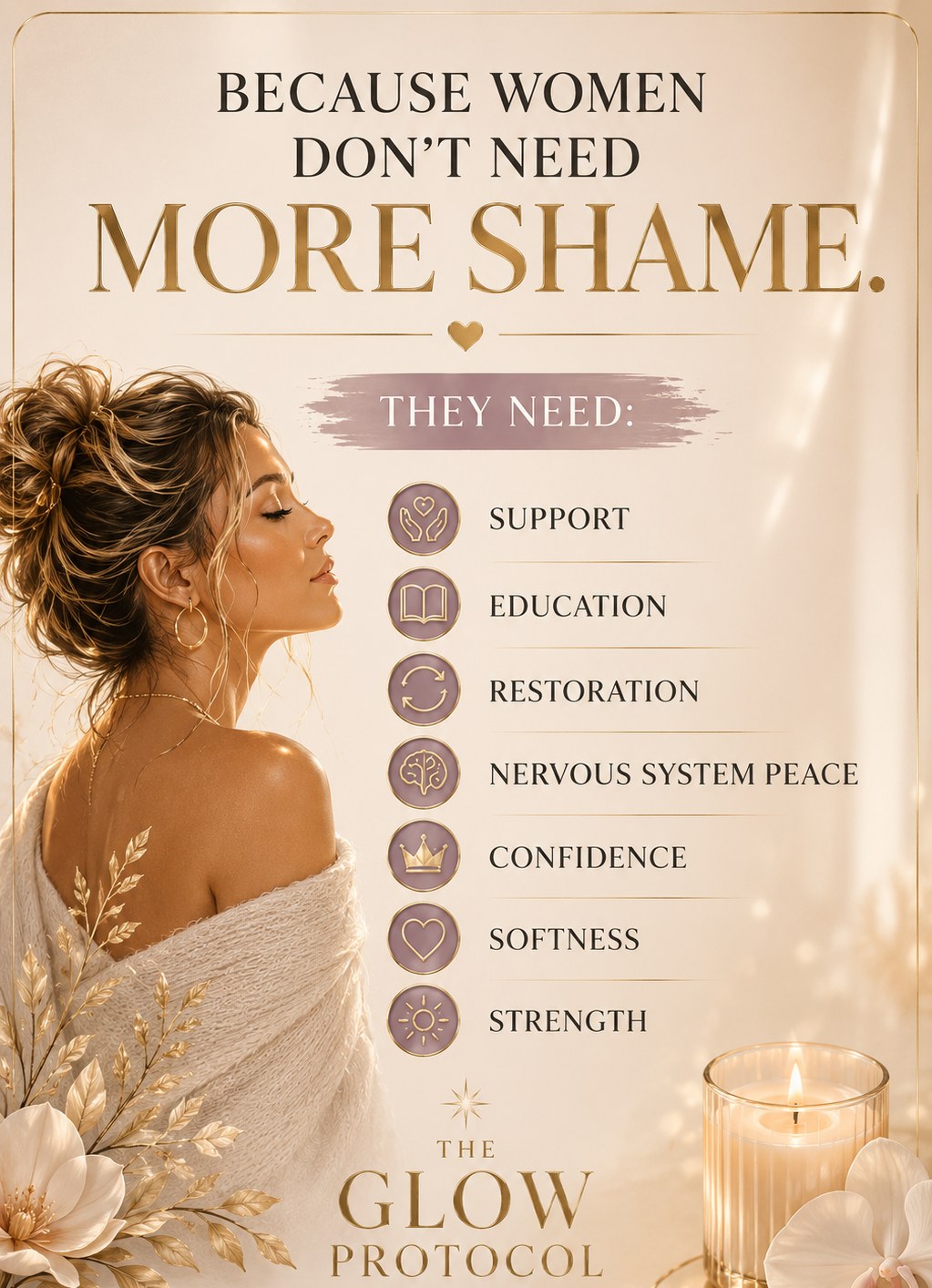 Women don't need more shame — they need support and restoration
