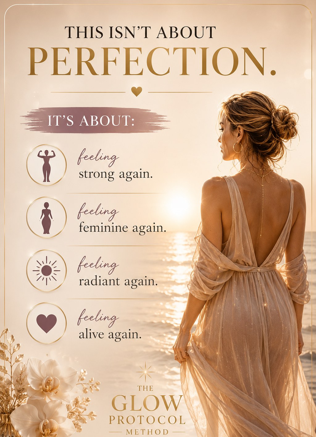 This isn't about perfection — feeling strong, feminine and radiant again